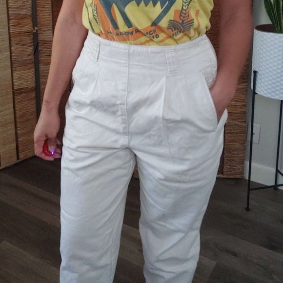 ❤️SOLD❤️Vintage Dockers HighWaist Pleated Tapered Leg Cuffed - Picture 3 of 6